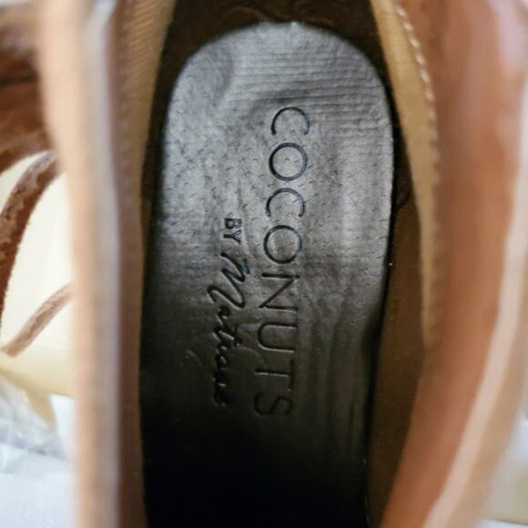 NWT Coconuts by Matisse Western Fringe Boots Sz 8 Festival Cowgirl Tan Ankle - Picture 6 of 8